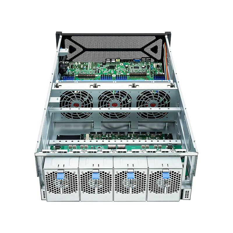 High Quality 4U Aluminium GPU  - 8 Gpu 4U Server Chassis ulasan dan harga