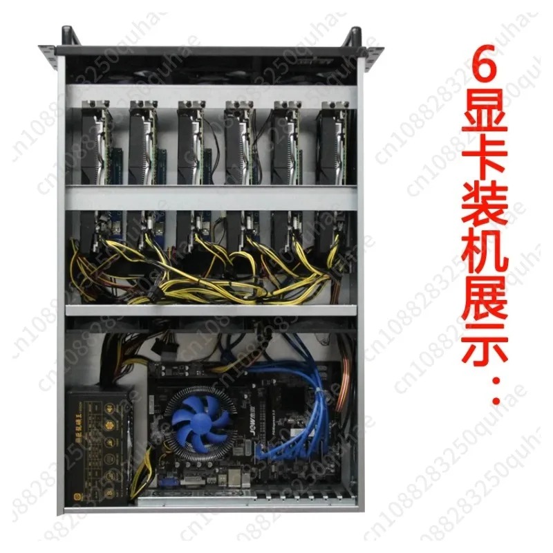 4U Multi-Graphics Card Chassis - 8 Gpu 4U Server Chassis ulasan dan harga