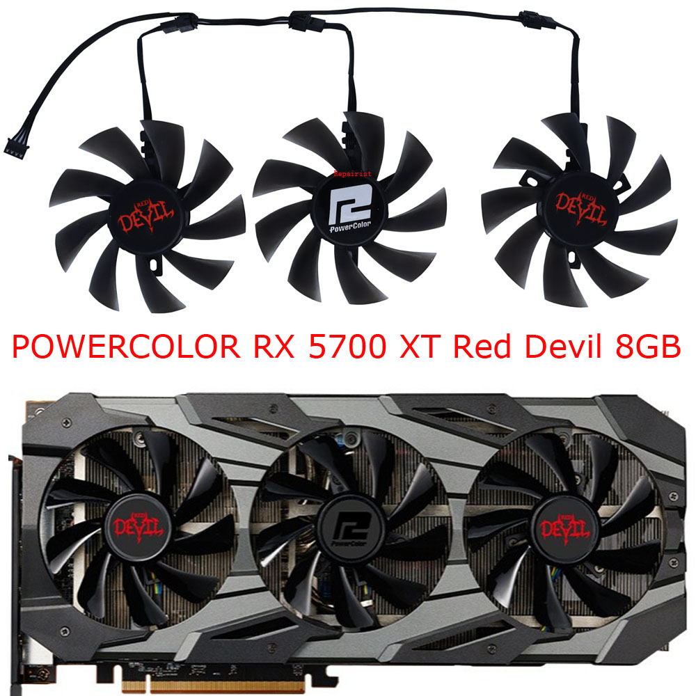 3Pcs/Set,DIY Cooler,T129215BU, - Rx 5700 Xt 8Gb Video Card ulasan dan harga