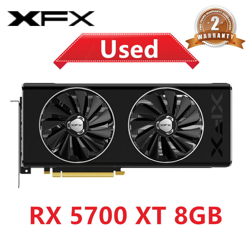 XFX RX 5700XT RX5700 XT 8GB Of - Rx 5700 Xt 8Gb Video Card ulasan dan harga